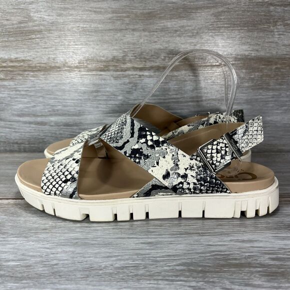 Circus by Sam Edelman Womens Nadine Ivory Multi Sandals Size 9.5 M - Picture 1 of 10